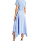 Weekend Max Mara Women's Martina Midi Dress Blue Size X-Large