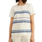 Weekend Max Mara Women's Parsec Embroidered Jersey Top Brown Size Large