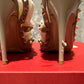 Valentino Garavani Women's Rockstud T-Strap Pointed Toe Pump Pink Size 5