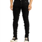 Drkshdw Rick Owens Men's Tyrone Shredded Skinny Fit Jeans Black Size 34