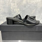 Dolce & Gabbana Women's Block Heel Slide Sandals Black Size 8.5