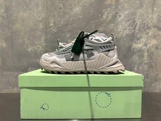 Off-White Men's Odsy 1000 Low Top Sneakers Gray Size 11