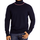 Moncler Men's Turtleneck Sweater Blue Size Medium