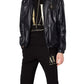 AX Armani Exchange Men's Metallic Logo Crewneck Sweatshirt Black Size XX-Large