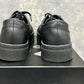 Versace Men's Jeans Couture Vitello + Scritta Sneakers Black Size 12