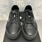 Versace Men's Jeans Couture Vitello + Scritta Sneakers Black Size 12