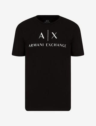 A|X Armani Exchange Men's Graphic Print Logo T-Shirt Black Size X-Large