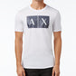AX Armani Exchange Men's Foundation Triangulation T-Shirt White Size M