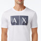 A|X Armani Exchange Men's Foundation Triangulation T-Shirt White Size X-Large