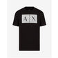 AX Armani Exchange Men's Foundation Triangulation T-Shirt Black Size Large