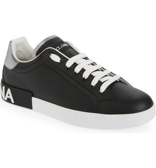 Dolce & Gabbana Men's Portofino Sneaker Black Size 11