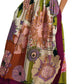 Weekend Max Mara Women's Elastic Waist Maxi Skirt Purple Size 2