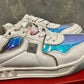 Valentino Garavani Women's One Stud Holographic Sneaker In Iridescent White Size 7