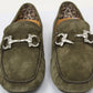 Salvatore Ferragamo Men's Moc Toe Drivers Brown Size 10.5 E