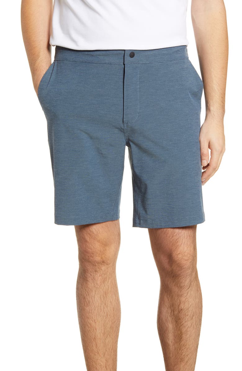 Reyn Spooner Men's Aloha Stretch Shorts Dress Blue Size 38