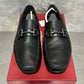 Salvatore Ferragamo Men's Parigi Bit Driving Moccasin Black Size 9