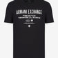 A|X Armani Exchange Men's Movie Style Logo Graphic T-Shirt Black Size Small