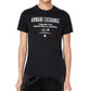 A|X Armani Exchange Men's Movie Style Logo Graphic T-Shirt Black Size Small