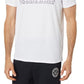 A|X Armani Exchange Men's Graphic Strike Through Logo T-Shirt White Size X-Large