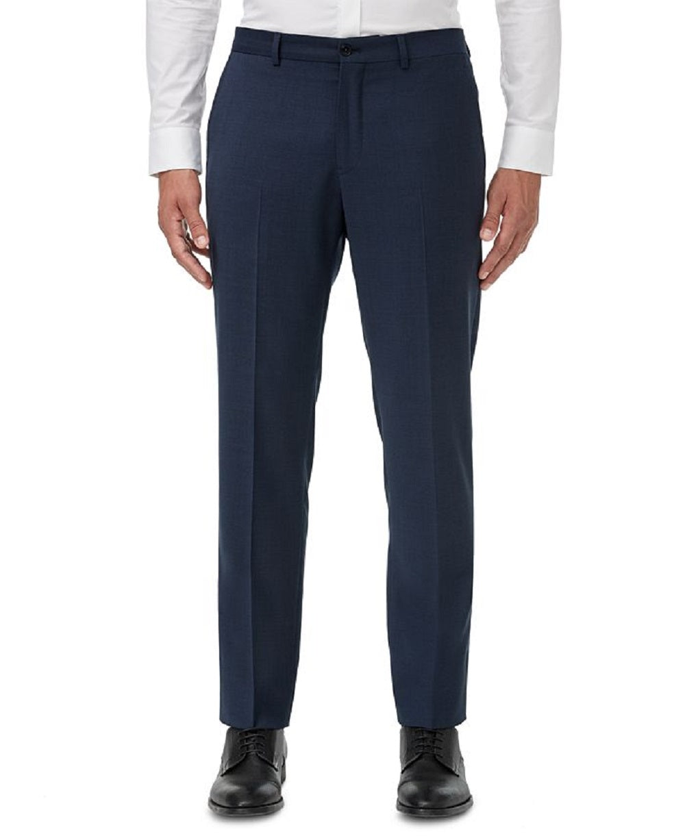 AX Armani Exchange Men's Slim Fit Birdseye Suit Separate Pants Blue Size 34X30