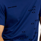 AX Armani Exchange Men's Crewneck Lettered Logo Short-Sleeve T-Shirt Blue Size M