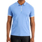 A|X Armani Exchange Men's Logo Zip Up Polo Purple Size Large