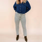 Fdj - Olivia Mid Rise Straight Jeans