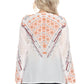 Johnny Was - Charlize Embroidered Silk Blouse