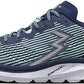 36 Degrees Women's Fantom Knit Road Running Shoes Blue Size 9 B(M) Us