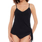 Magicsuitr Women's Alex Tankini Top Black Size 12