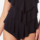 Magicsuit Women's 'Rita' Tankini Top Black Size 14