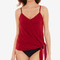 Magicsuit Women's Alex Dd Underwire Tankini Top Swimsuit Red