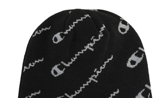 Champion Men's Tilt Reversible Oxford Beanie Black Size Regular