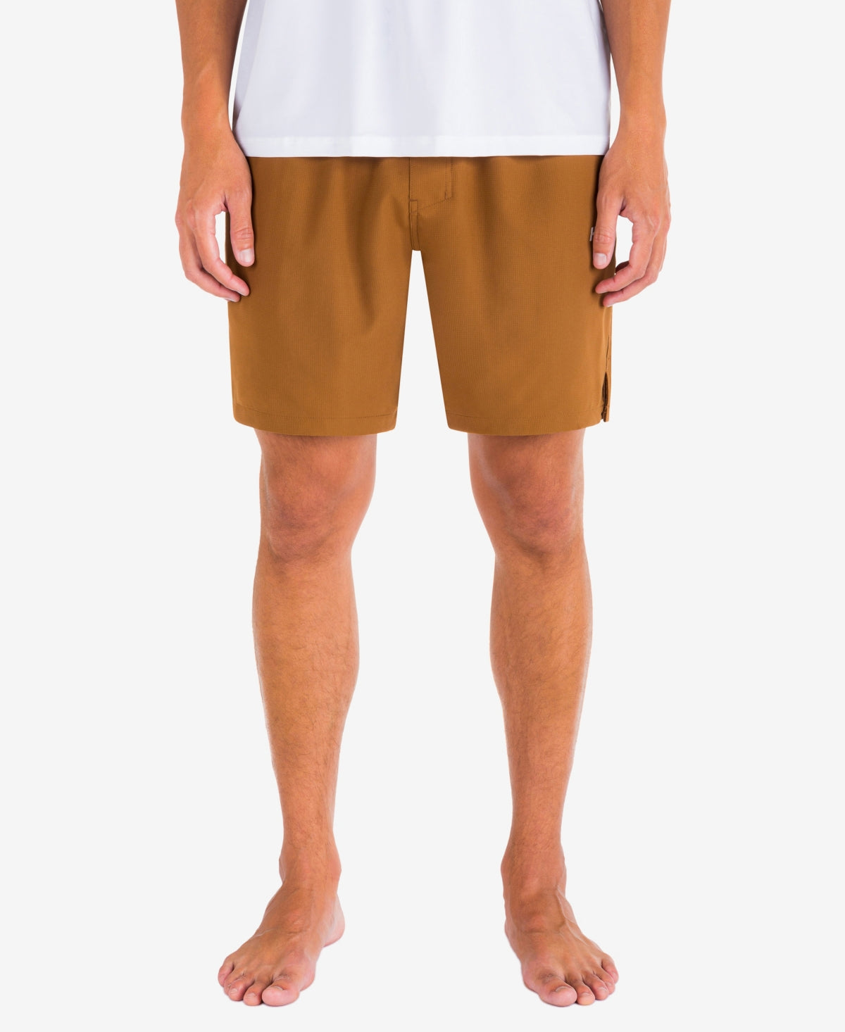 Hurley Men's Explore Dri Trek Ii Drawcord Shorts Brown Size XL