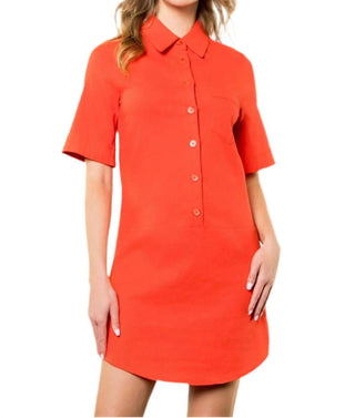 Thml - Short Sleeve Collared Dress