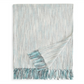 Sparrow & Wren Penelope Throw White/Turquoise