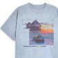 Philcos Men's Monet Graphic Short Sleeve Tee Blue Size Medium