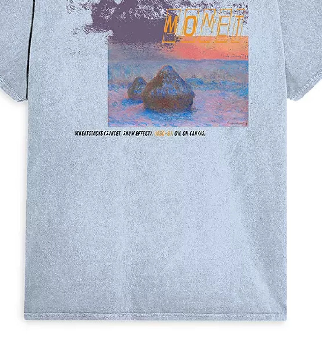 Philcos Men's Monet Graphic Short Sleeve Tee Blue Size Medium
