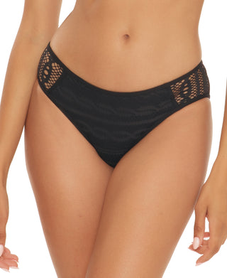 Becca Women's Colorplay Hipster Bikini Black Size Medium