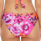 Becca Women's Full Bloom Reversible Hipster Bikini Bottoms Purple Size Large
