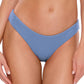 Becca by Rebecca Virtue Womens Hipster Pool Swim Bottom Separates Blue