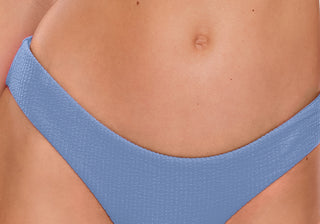 Becca by Rebecca Virtue Womens Hipster Pool Swim Bottom Separates Blue