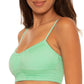 Becca Women's Color Code Bikini Top Green  Size L