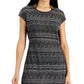 Lucky Brand Women's Spring Romantic Dress Cover Up Swimsuit Black Size Large