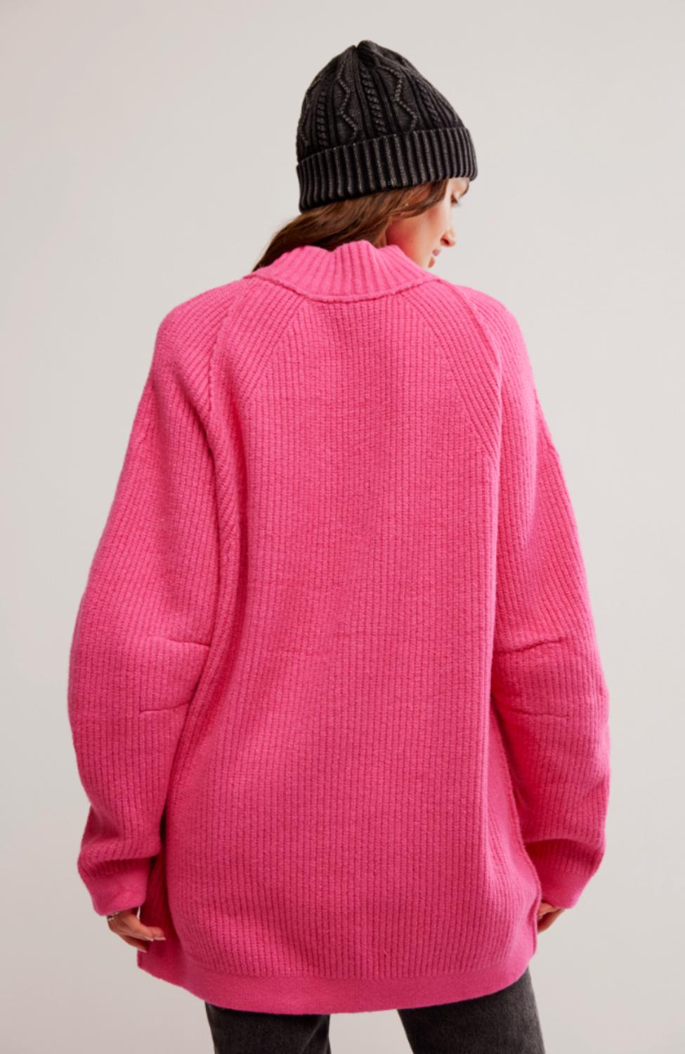 Free People - Sunbeam Long Sleeve Mock Neck Sweater