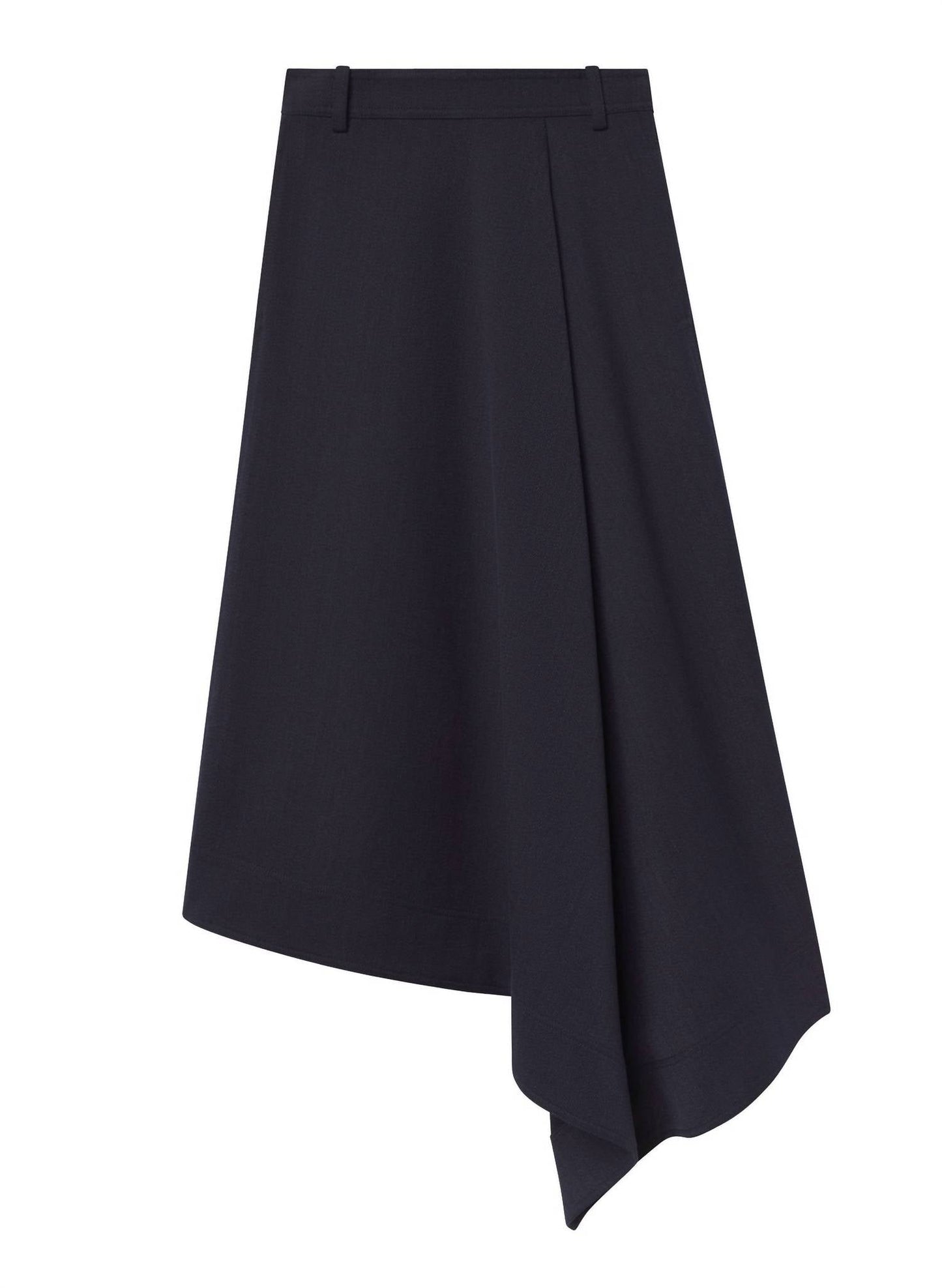 A.L.C. - Gael Melange Twill Midi Skirt