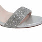 De Blossom Collection - Women's Shimmer Ankle Strap Heel