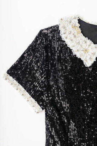 Sasha+Z - Women's Sequins Dress