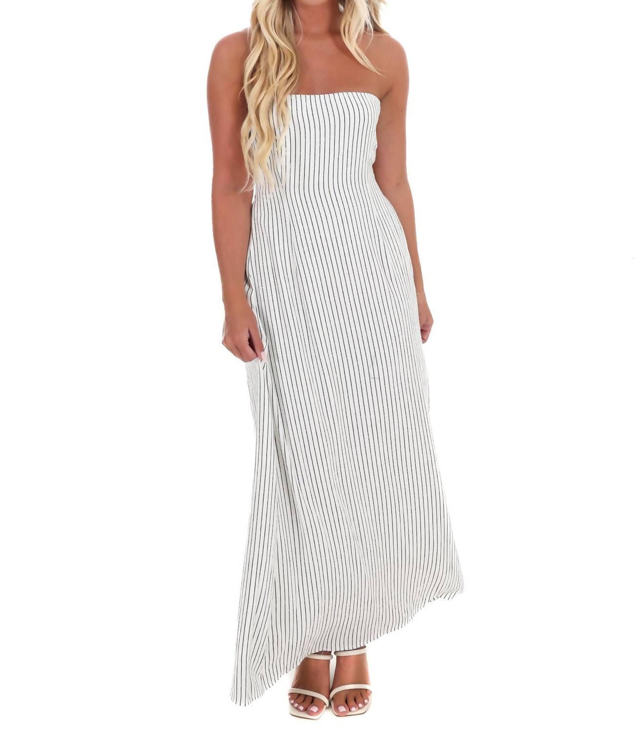 Klesis - No Rush Stripe Maxi Dress