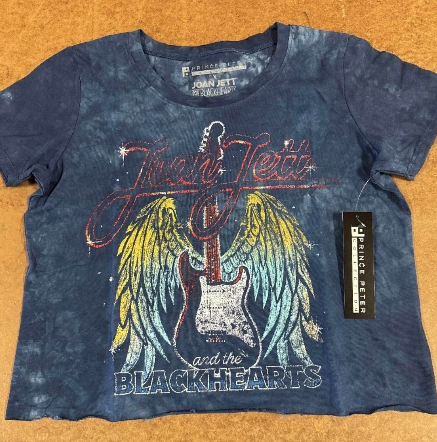 Prince Peter - Women's Joan Jet And The Blackhearts Cropped Tee